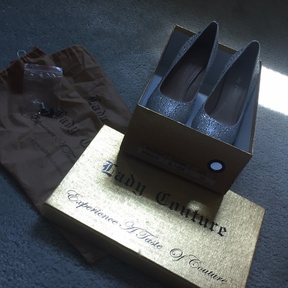 Lady Couture Rhinestone Pumps - Picture 4 of 7